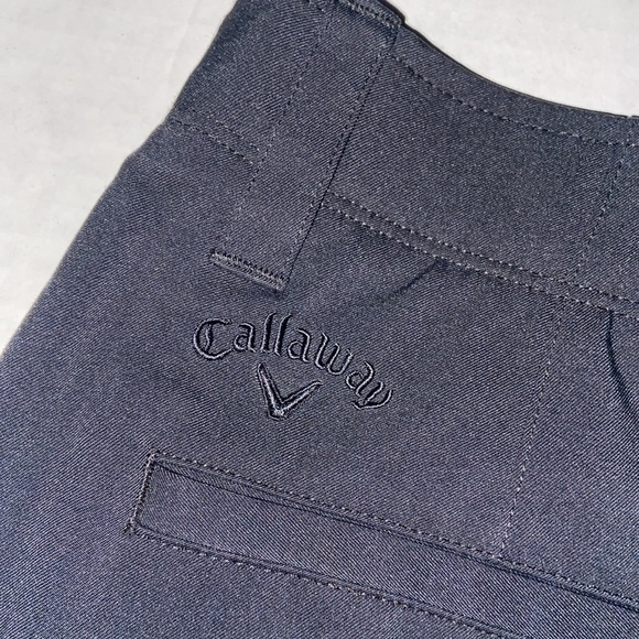 Callaway black Bermuda golf shorts. Mens 34 flat front. - Picture 4 of 4